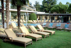 Cuscini per lettini piscina esterna